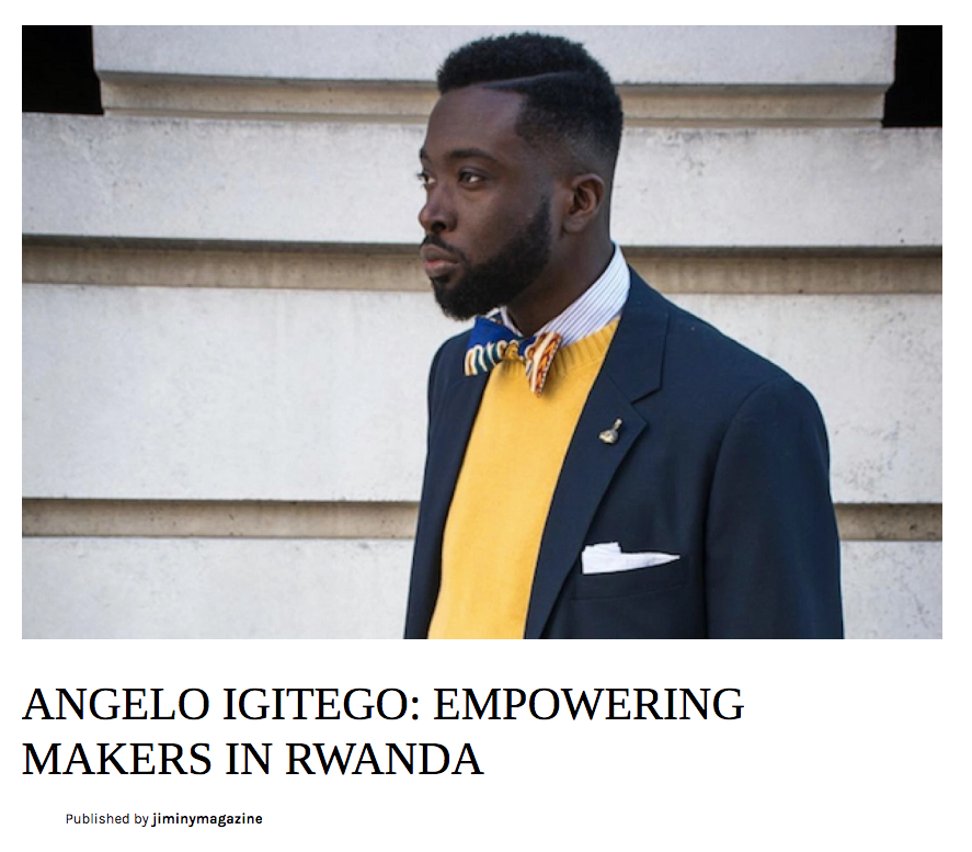 Feature in Jiminy Magazine